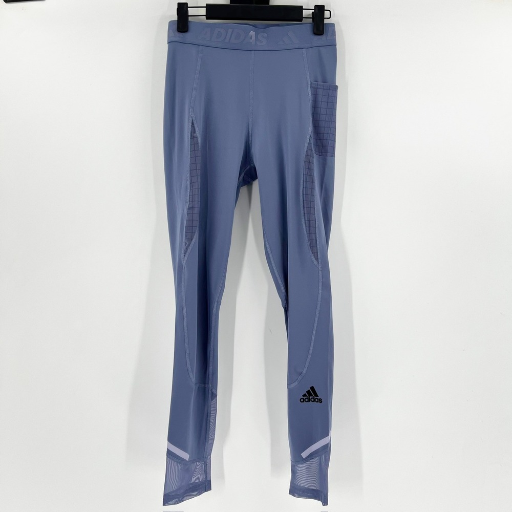 Adidas Primeblue Aeroready Training Tights Leggings Blue Recycled Polyester S